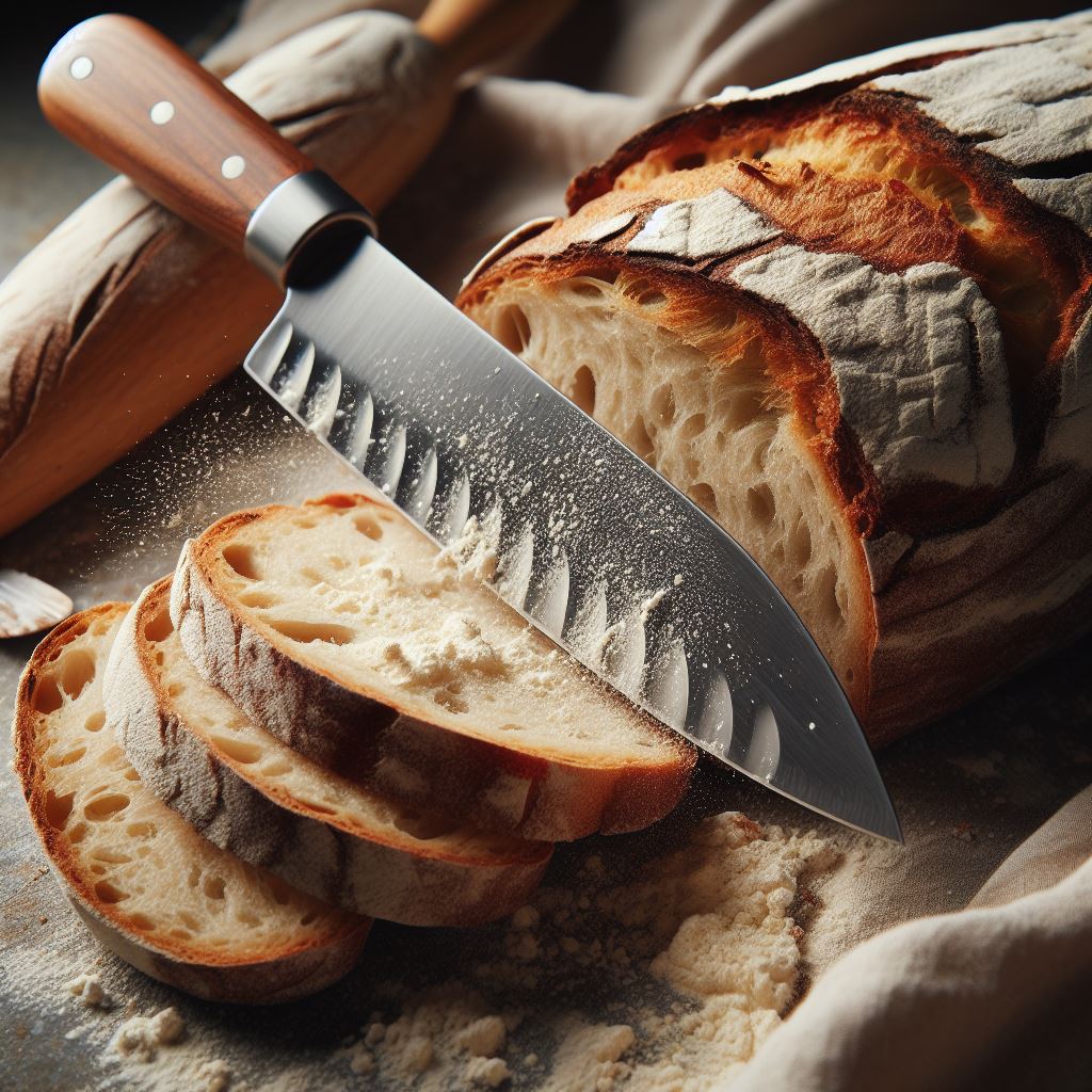 WHAT DOES A BREAD KNIFE LOOK LIKE
