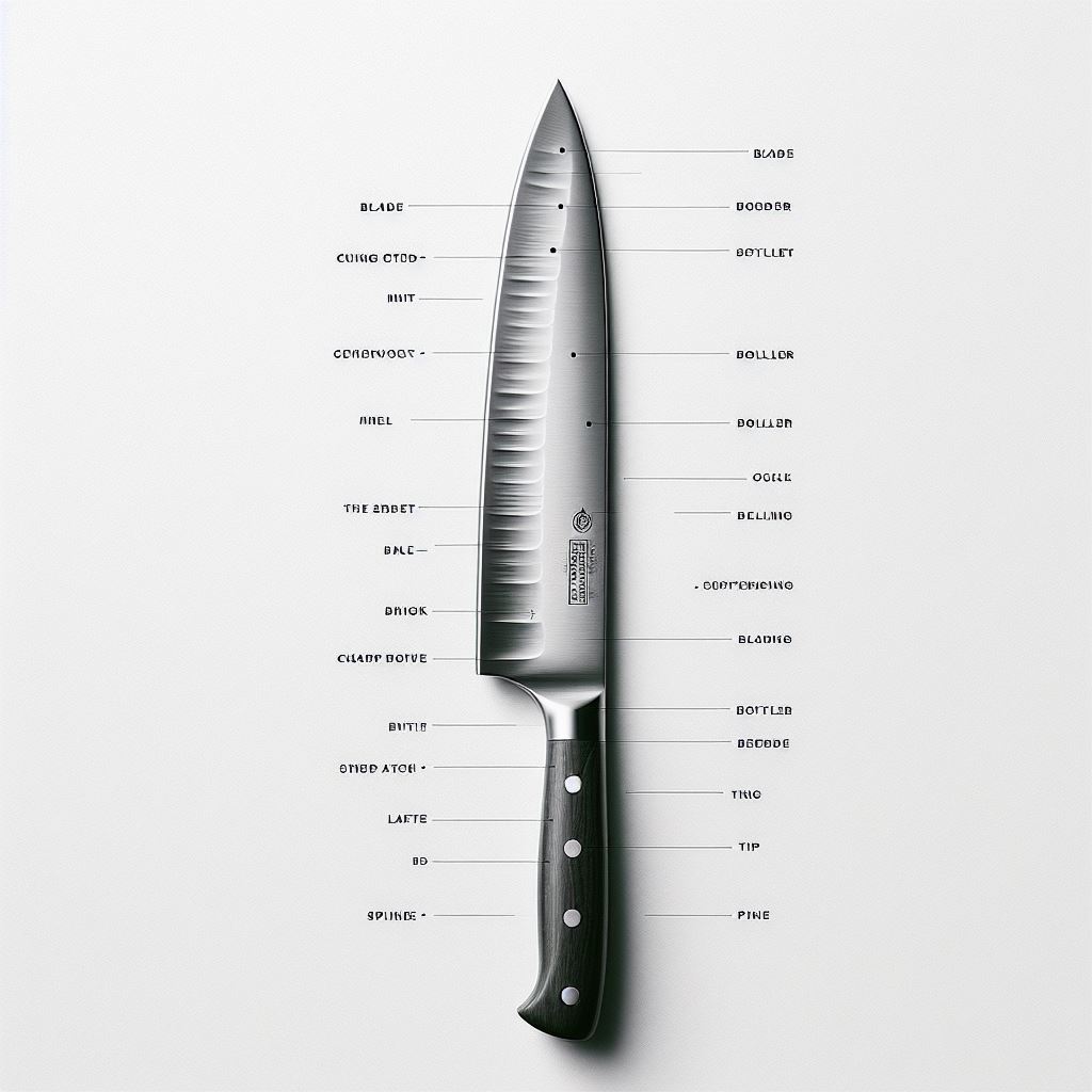 Parts of a Chef'S Knife