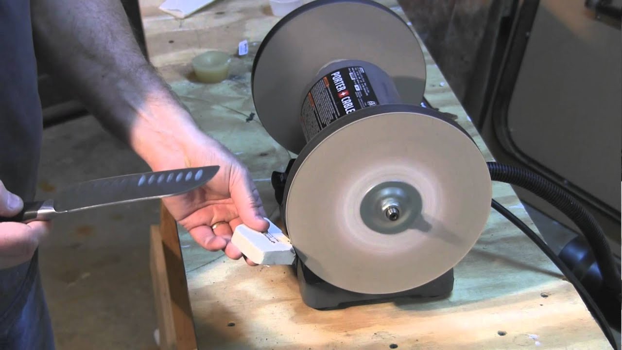 Bench Grinder for Knife Sharpening