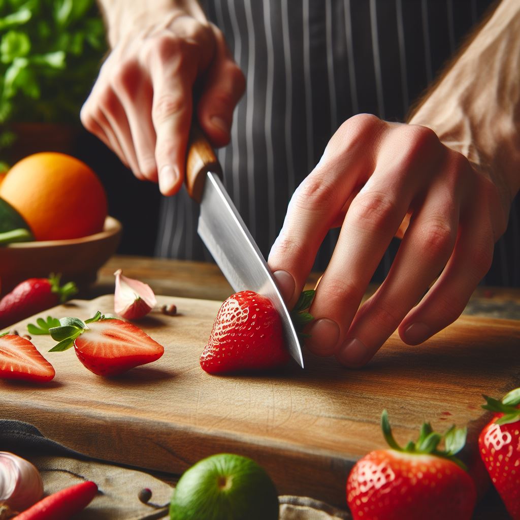 a paring knife used for good cut