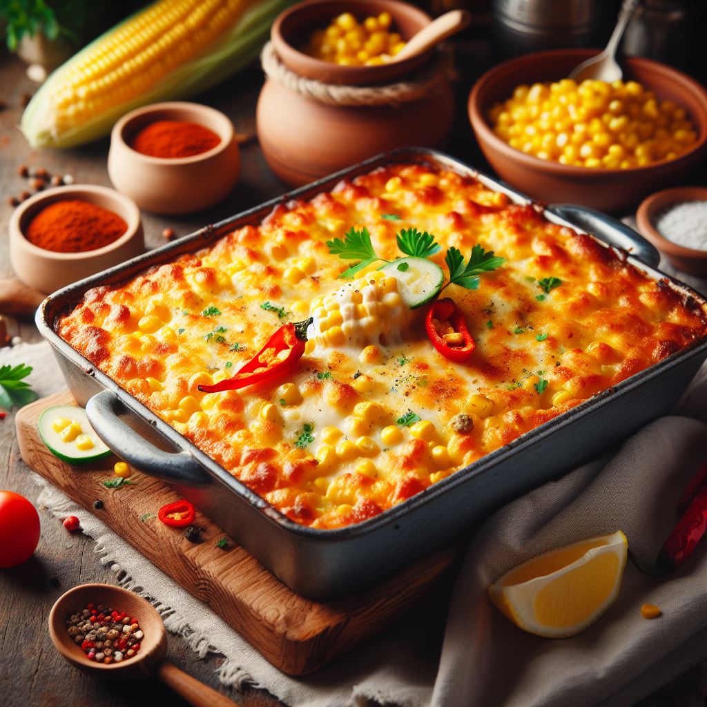 Cheesy Fiesta Corn 