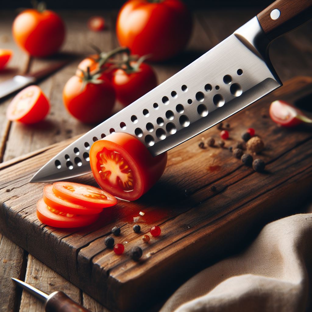 Kitchen Knife With Holes in Blade: Slice Like a Pro!