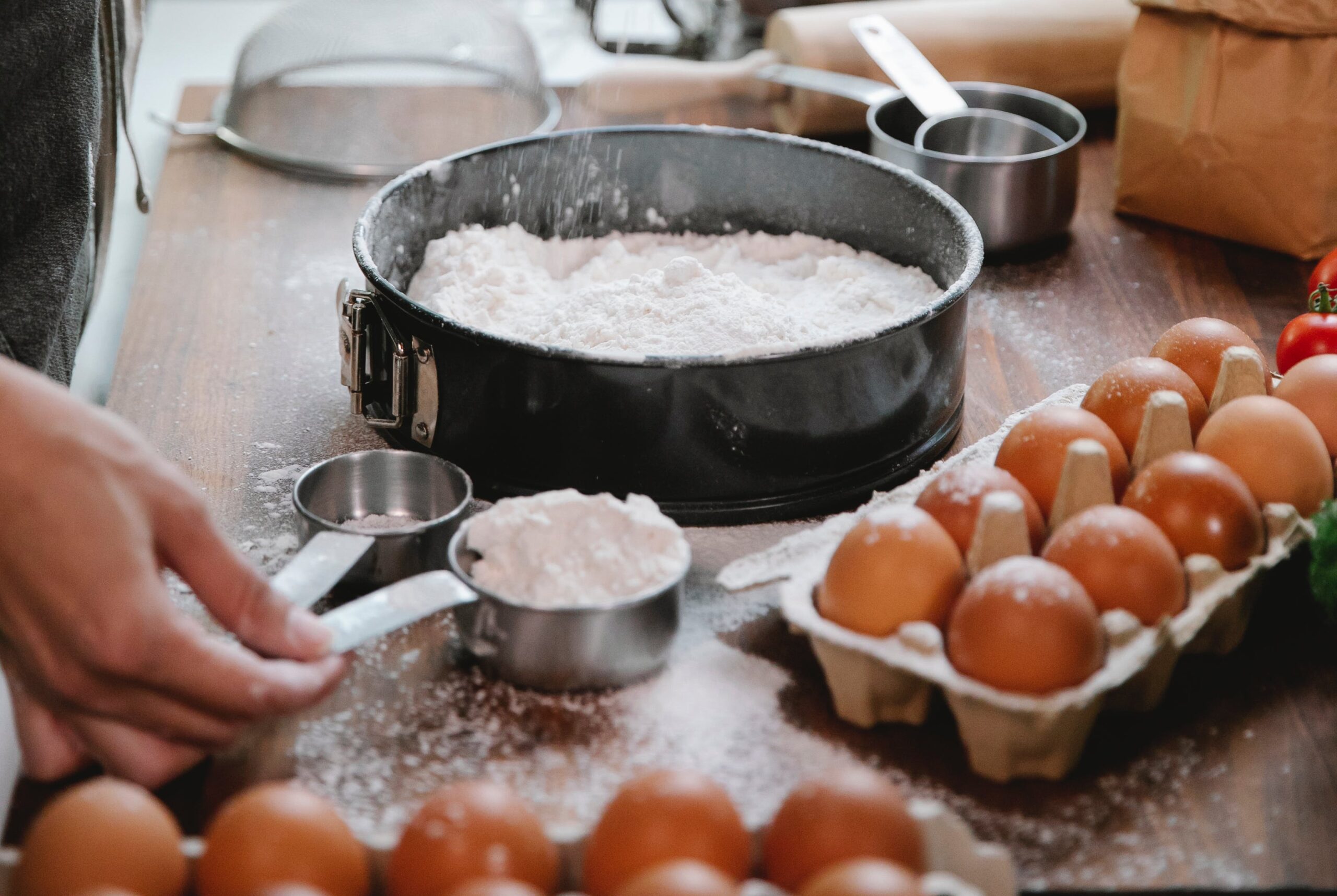 Make Pizza Dough from Egg and Scratch