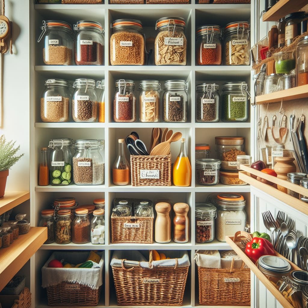 pantry cabinet small kitchen