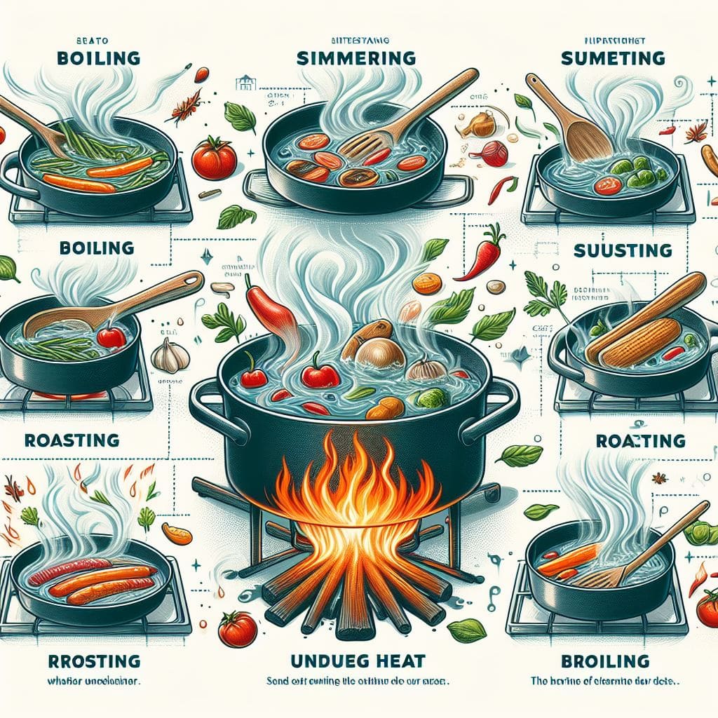 Understanding Heat: Boiling, Simmering, Sautéing, Roasting, Broiling, Etc.