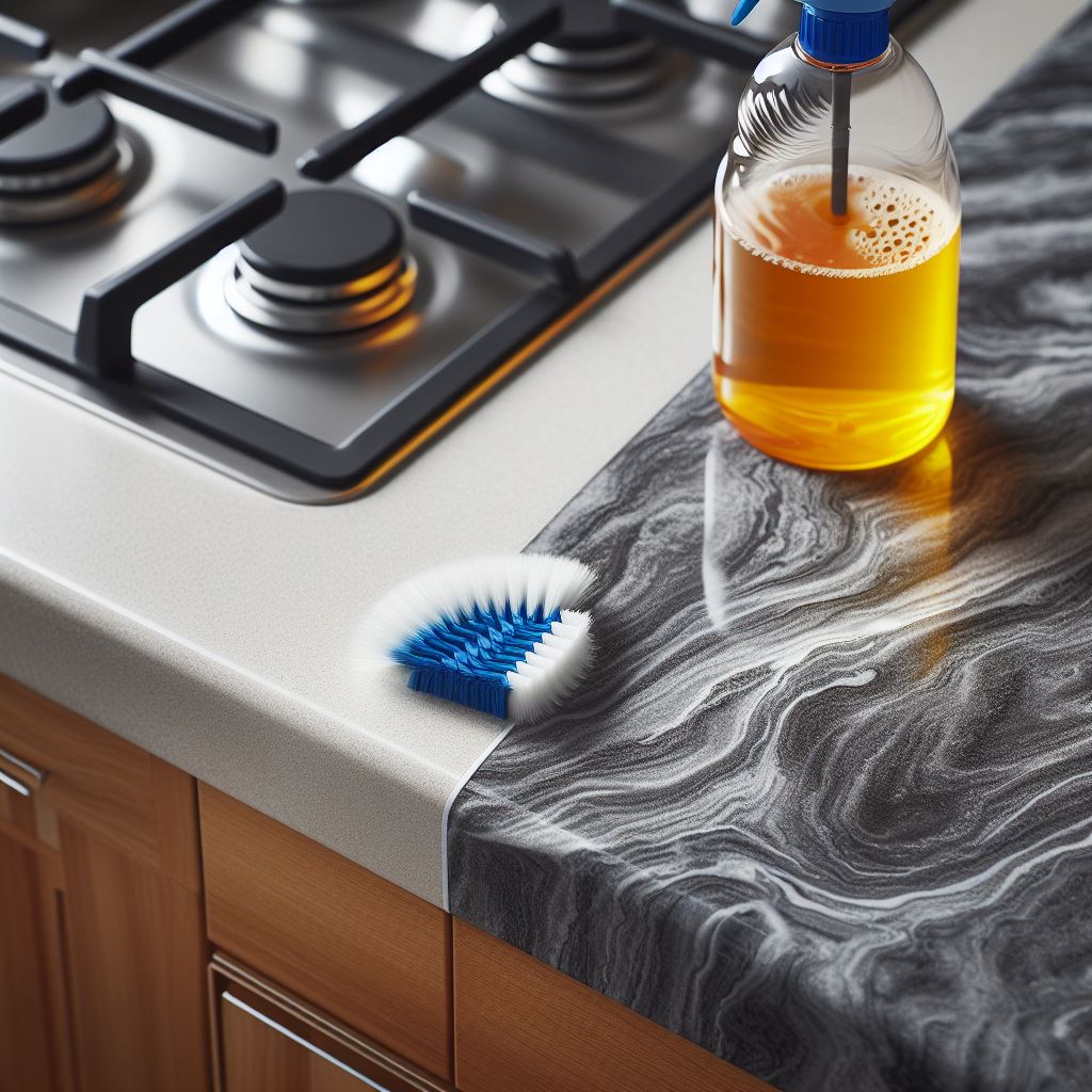 the Effect of Oven Cleaner on Kitchen Countertops