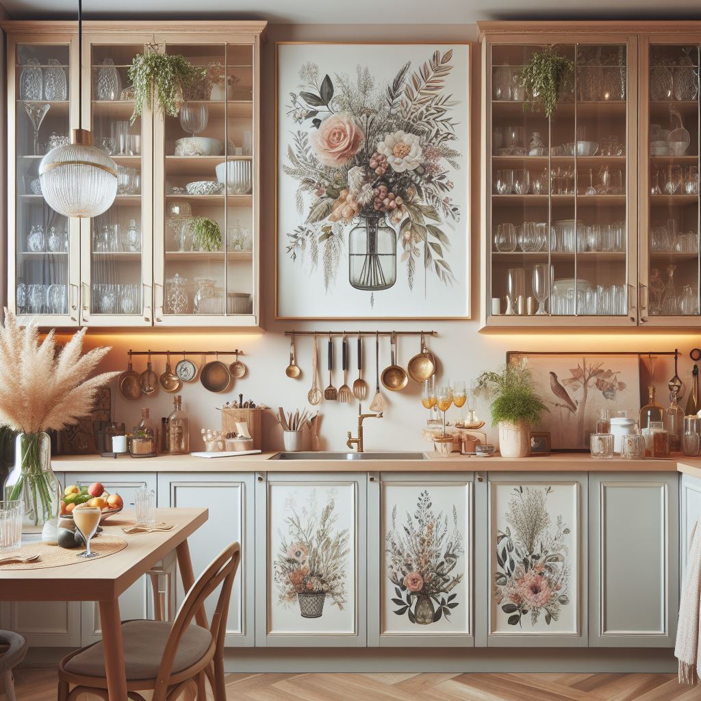  Glass Kitchen Cabinets Chic Styling