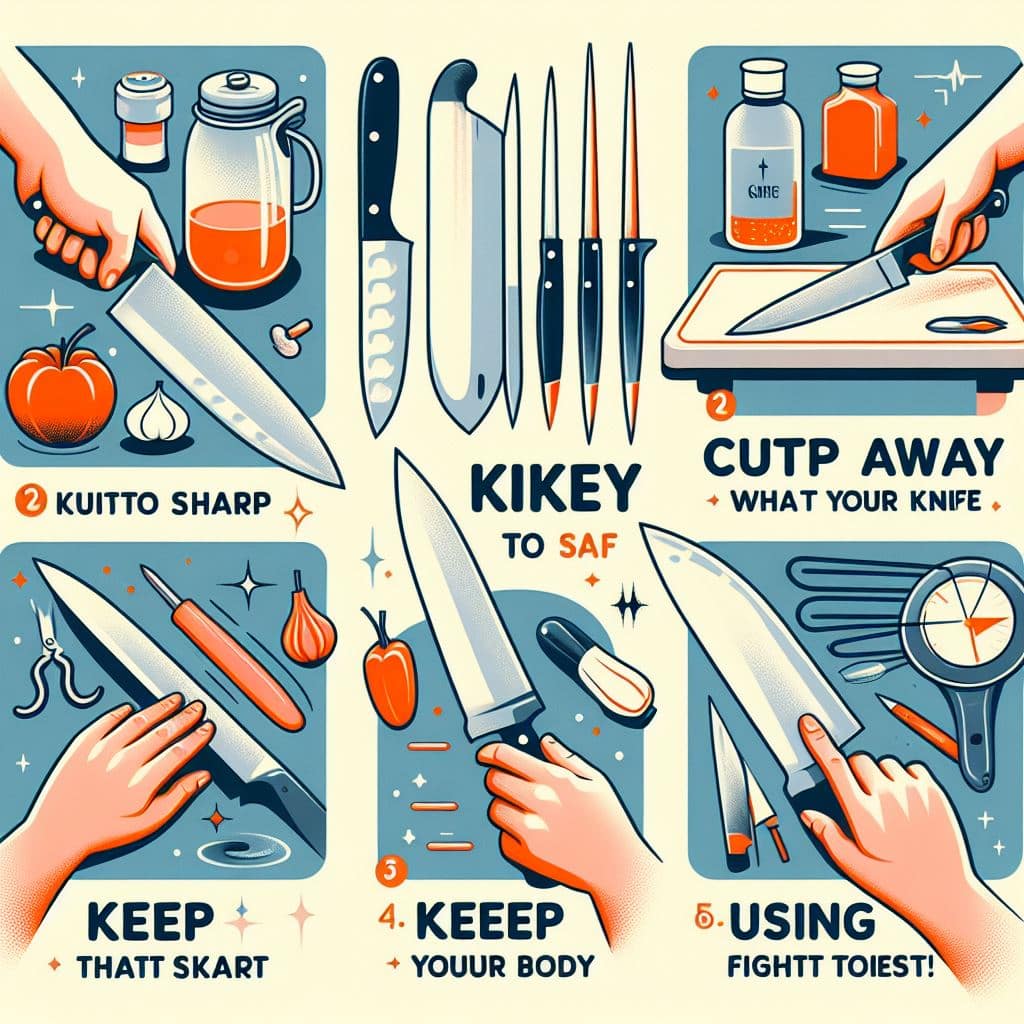 Kitchen Knife Safety Tips