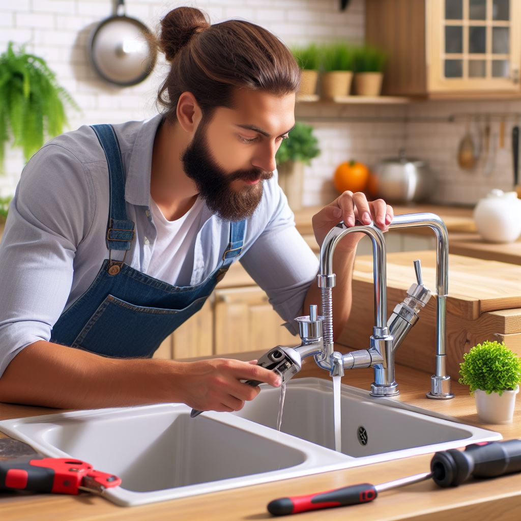 How to Plumb a Double Kitchen Sink